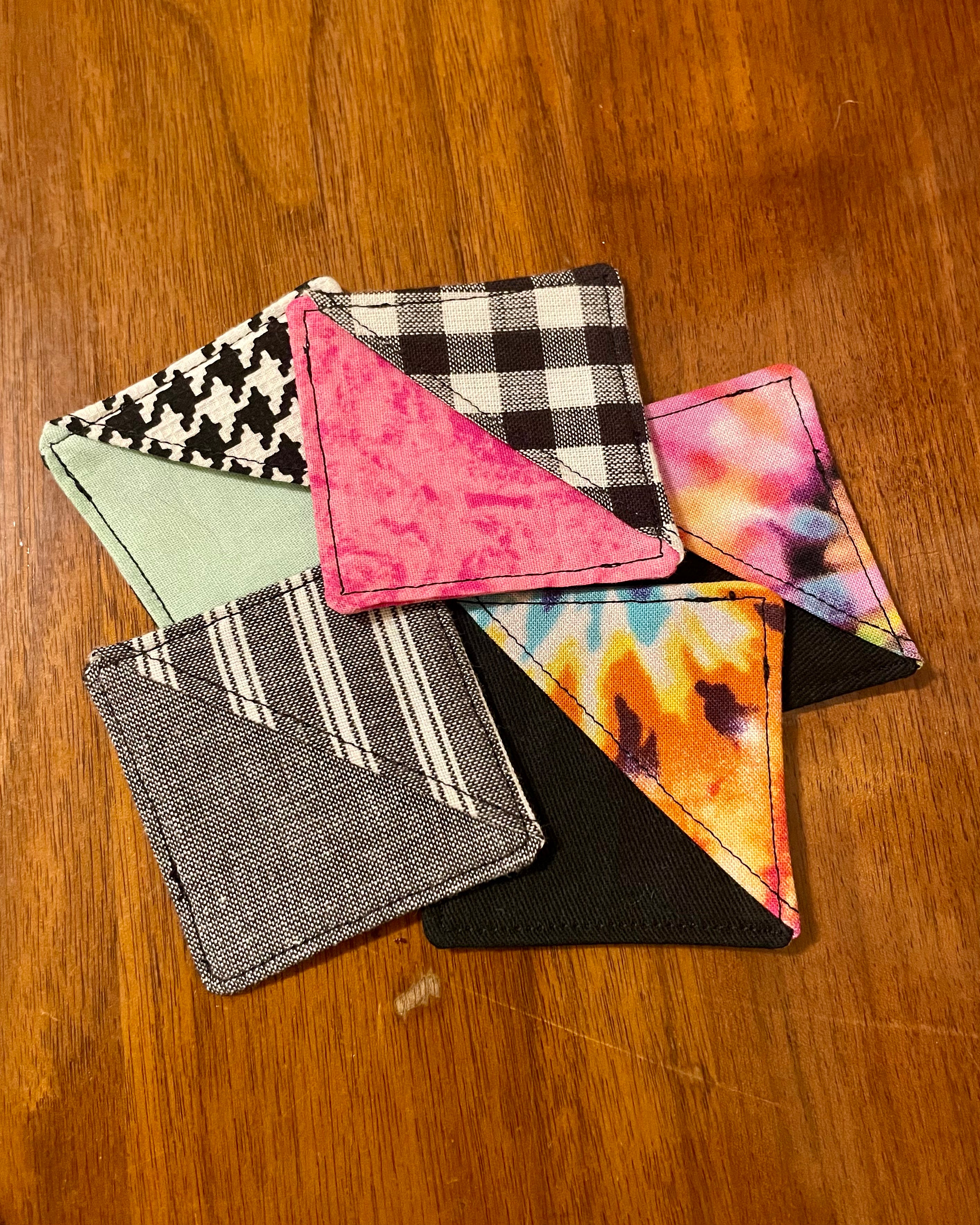 Fabric Corner Bookmarks
